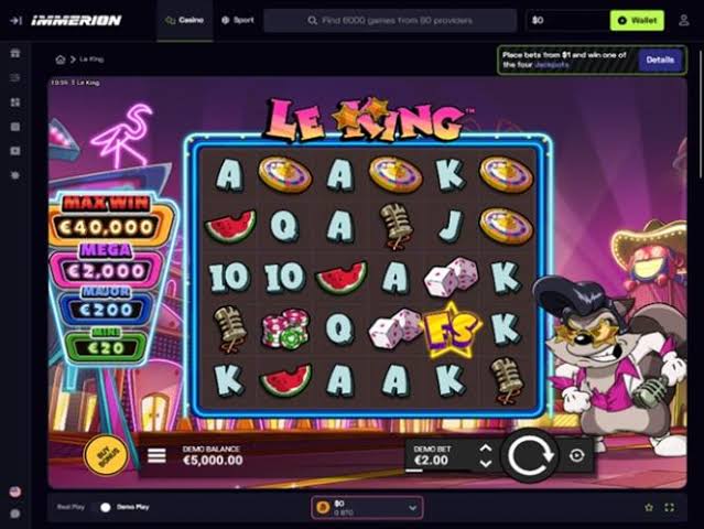 Recensione del sito di Immerion Casino Recensione del sito di Immerion Casino